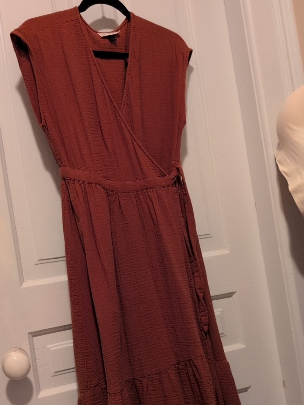 Universal Thread Rust Wrap Maxi Dress